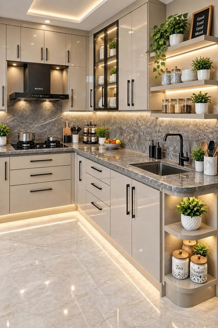Kitchen & Bathroom